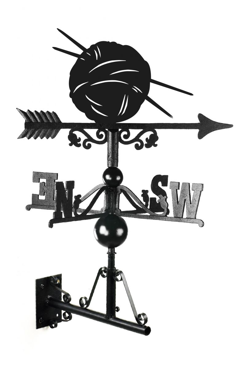 Knitting Weathervane 