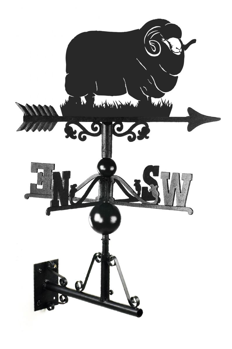 Merino Sheep Weathervane in Full 