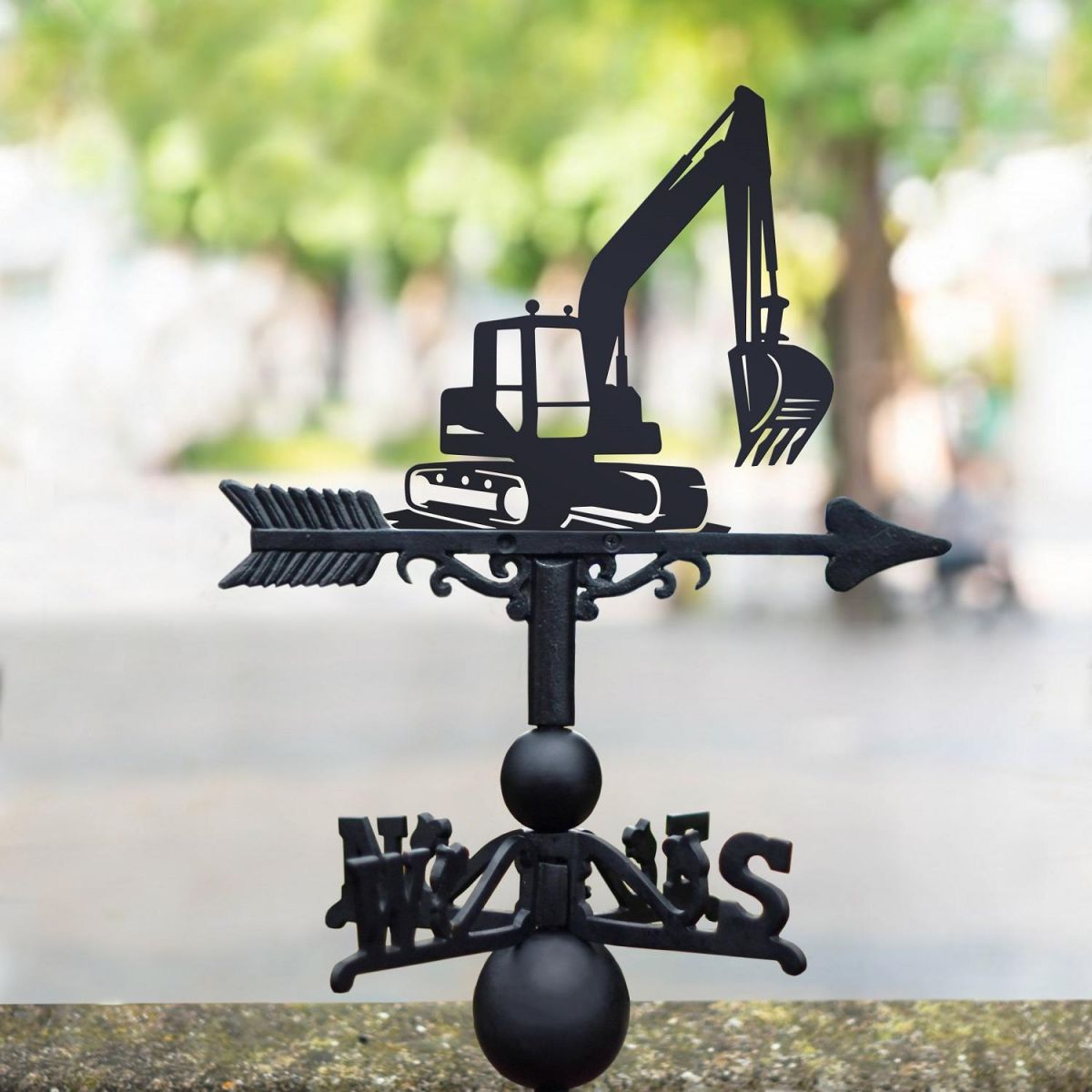 Digger Weathervane in Full Digger Weathervane in Full