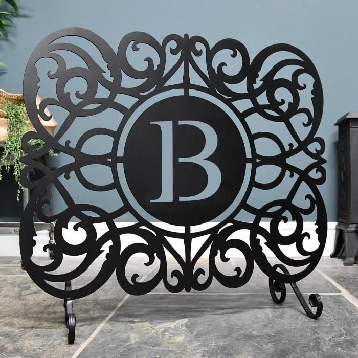 Monogram Fireguard in the Letter B