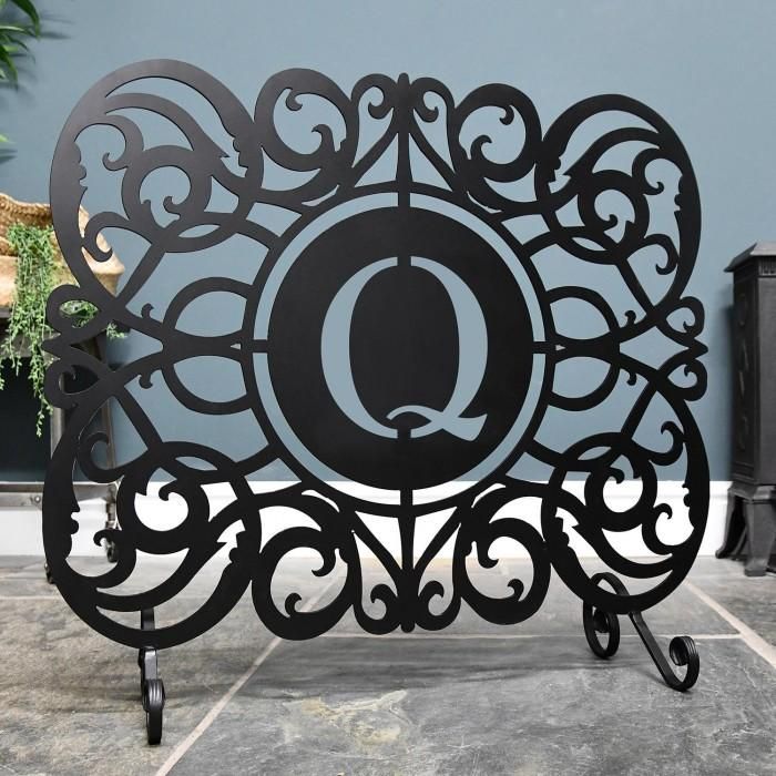 Monogram Fireguard in the Letter Q