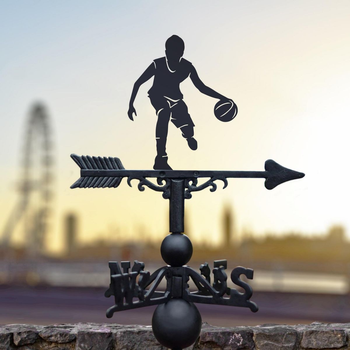 Basketball Player Weathervane