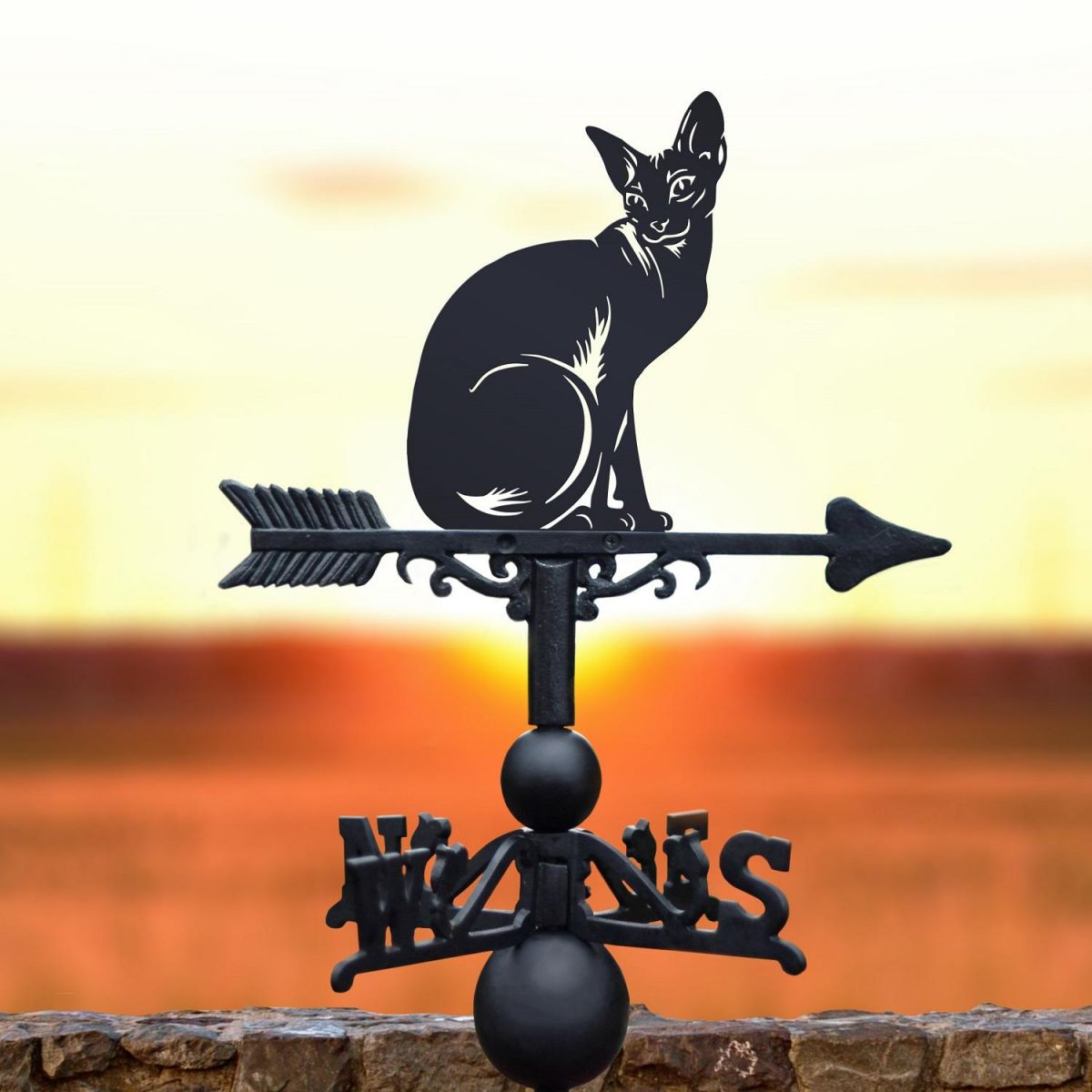 Sphynx Cat Weathervane Sphynx Cat Weathervane