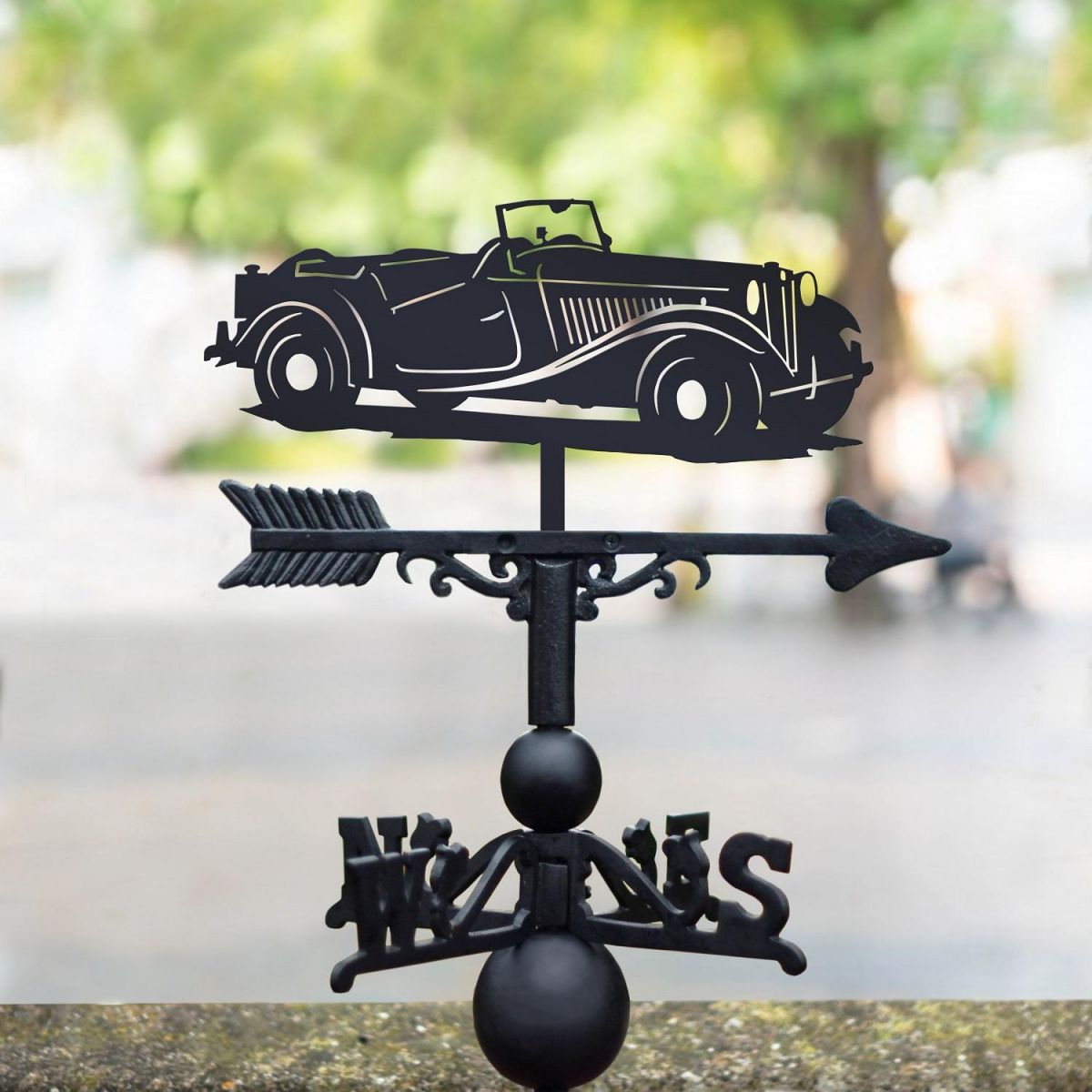 Weathervane with Vintage Convertible