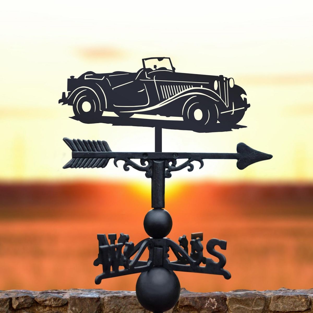 MG TD 1953 Open Tourer Weathervane