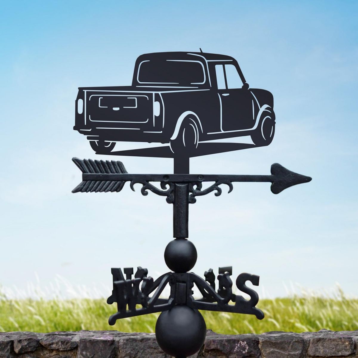 Mini Pickup Truck Weathervane Mini Pickup Truck Weathervane