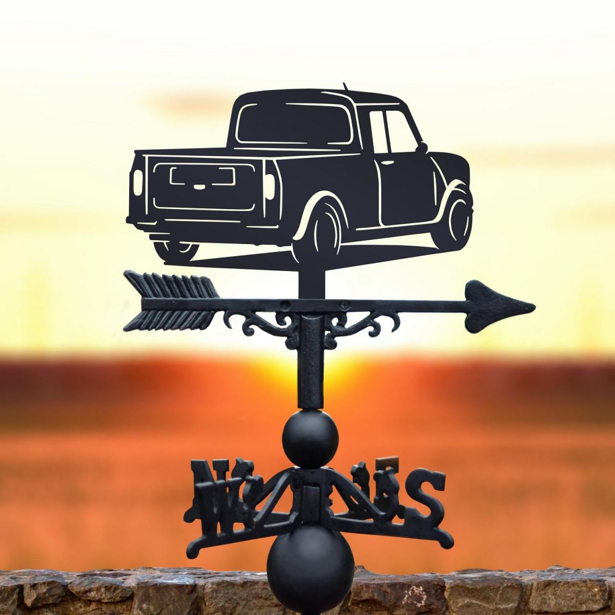 Mini Pickup Truck Weathervane Mini Pickup Truck Weathervane