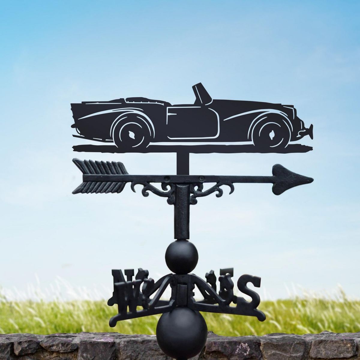 Weathervane with SP250 Daimler Weathervane with SP250 Daimler