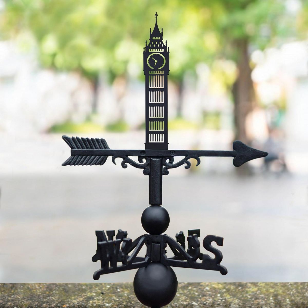 Weathervane with Big Ben Design 