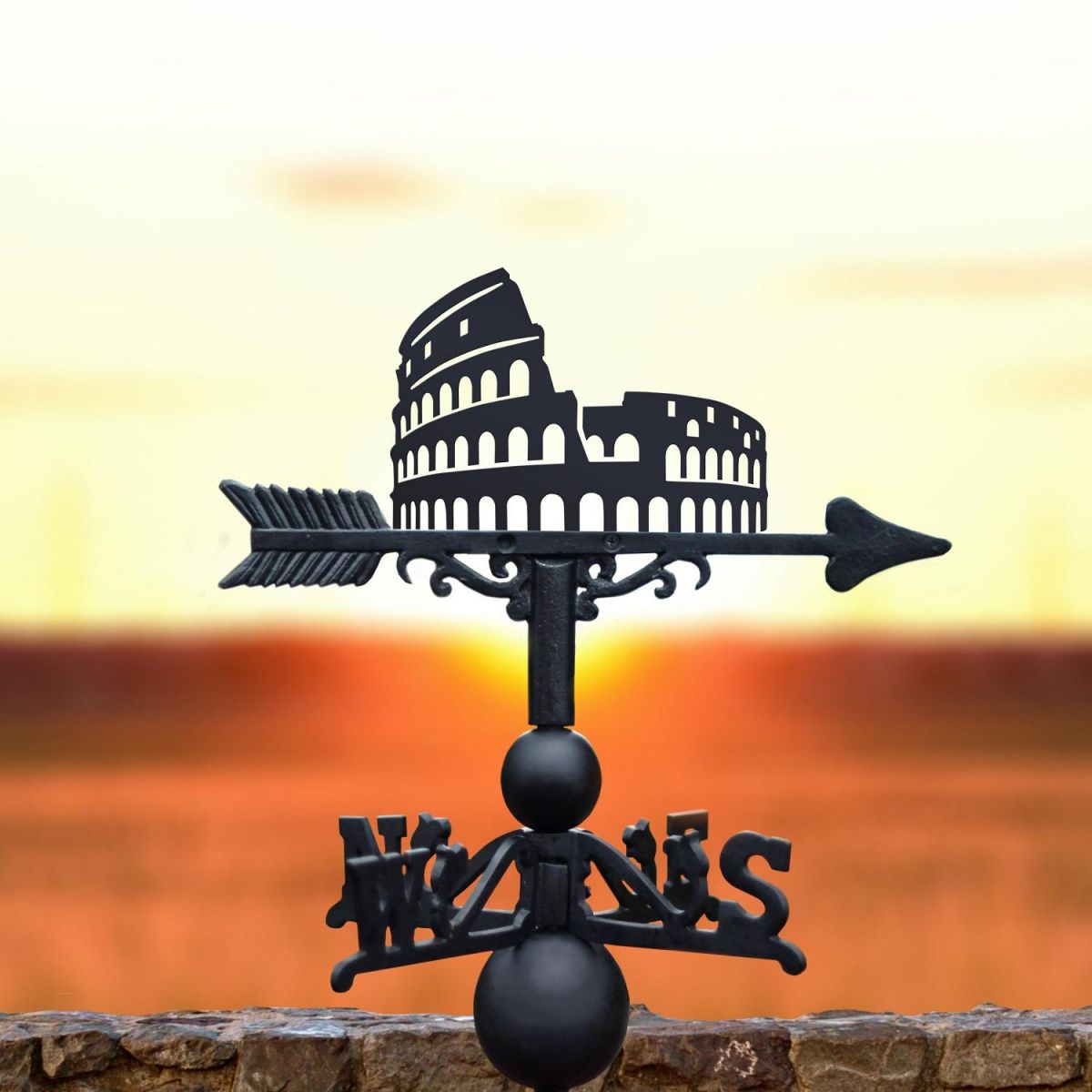 Rome Colosseum Weathervane