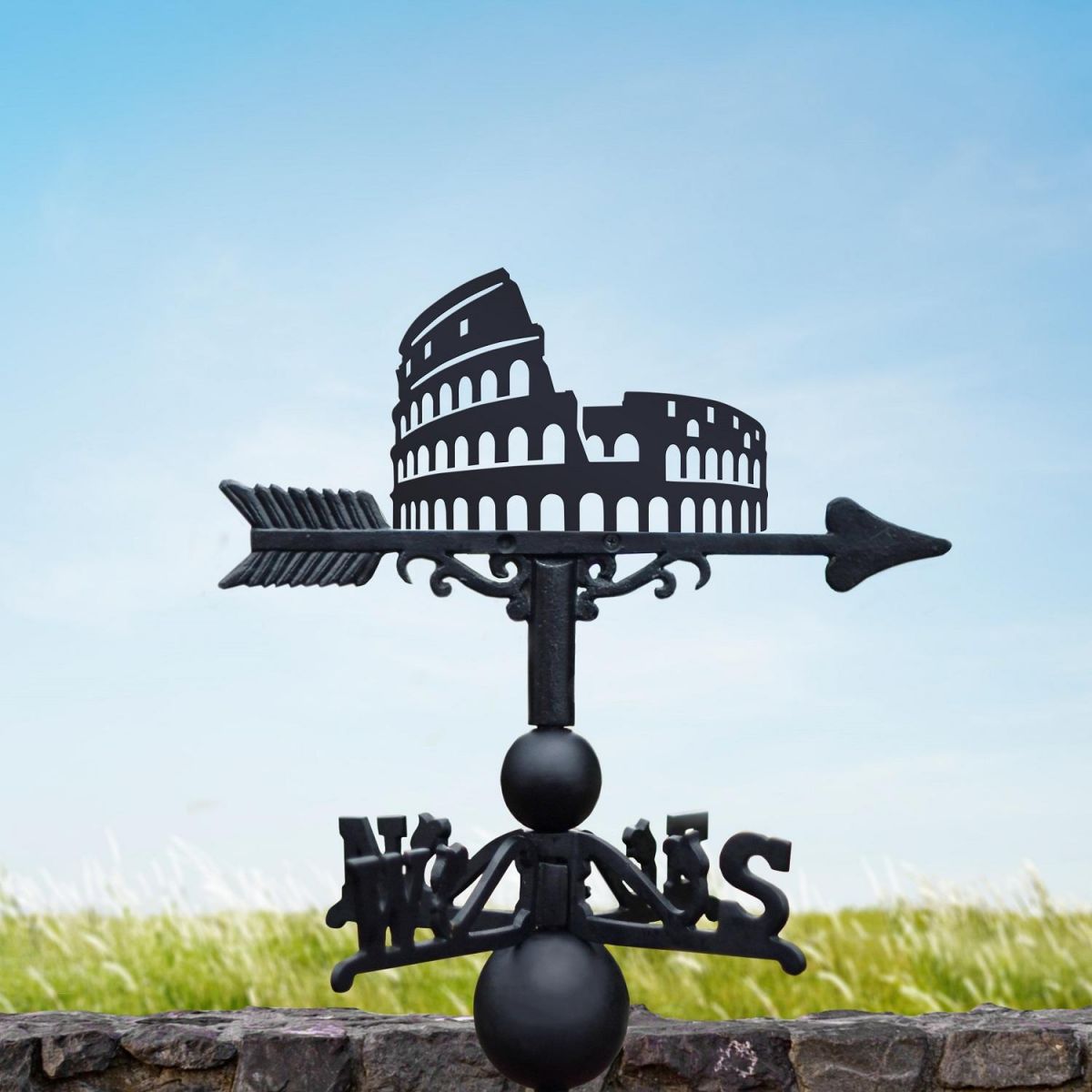 Rome Colosseum Weathervane 