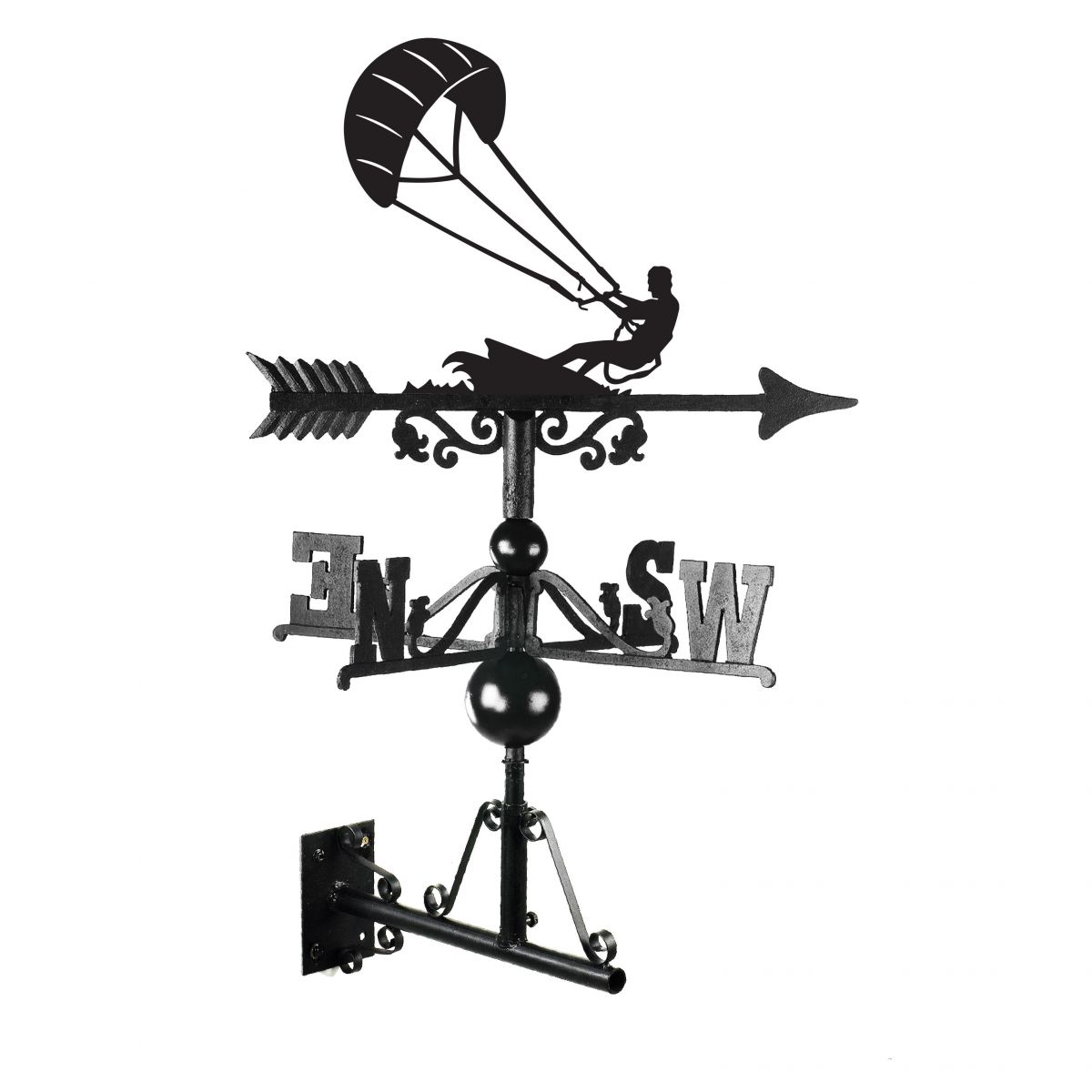 Kite Surfer Weathervane Bracket