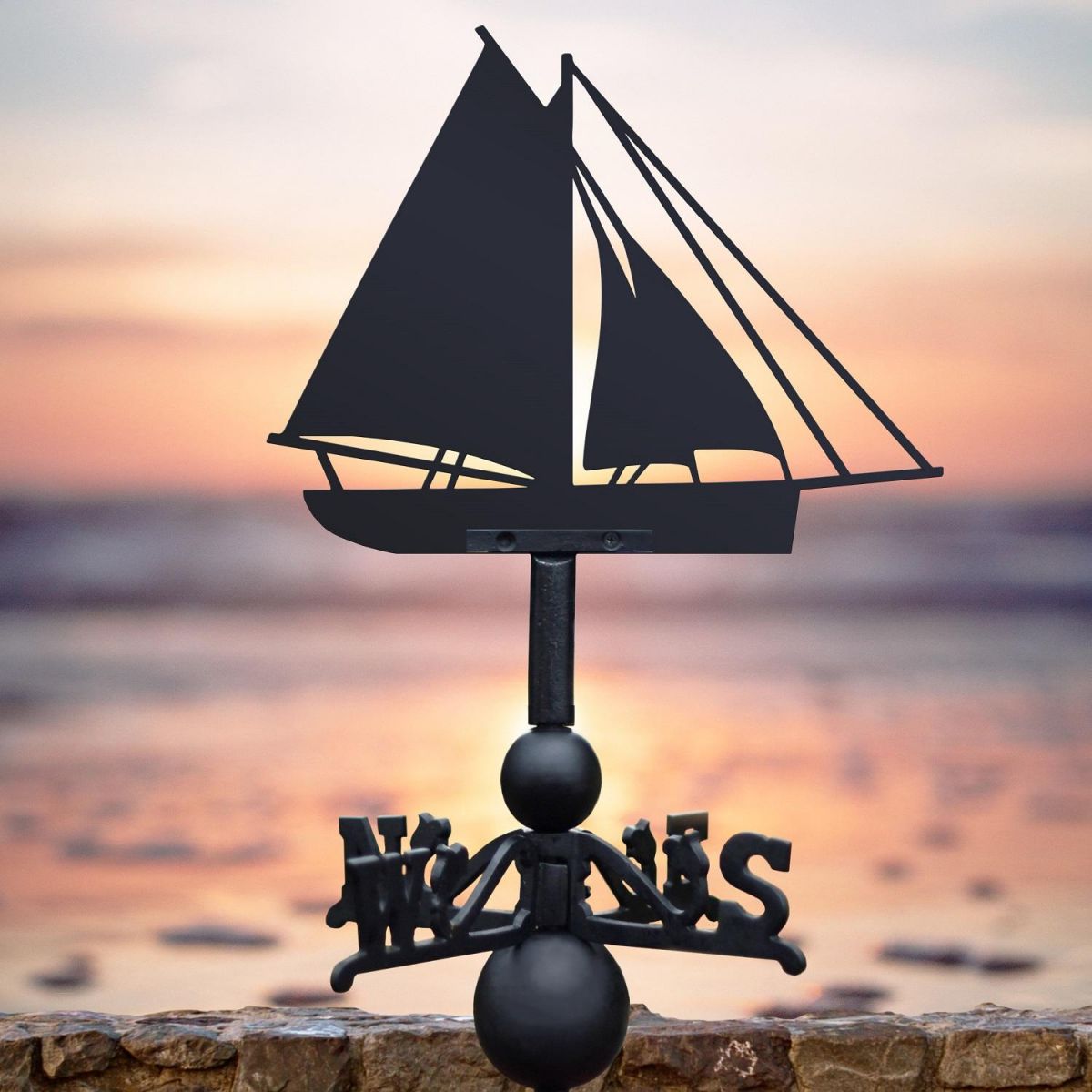 Cutter Ship Weathervane 