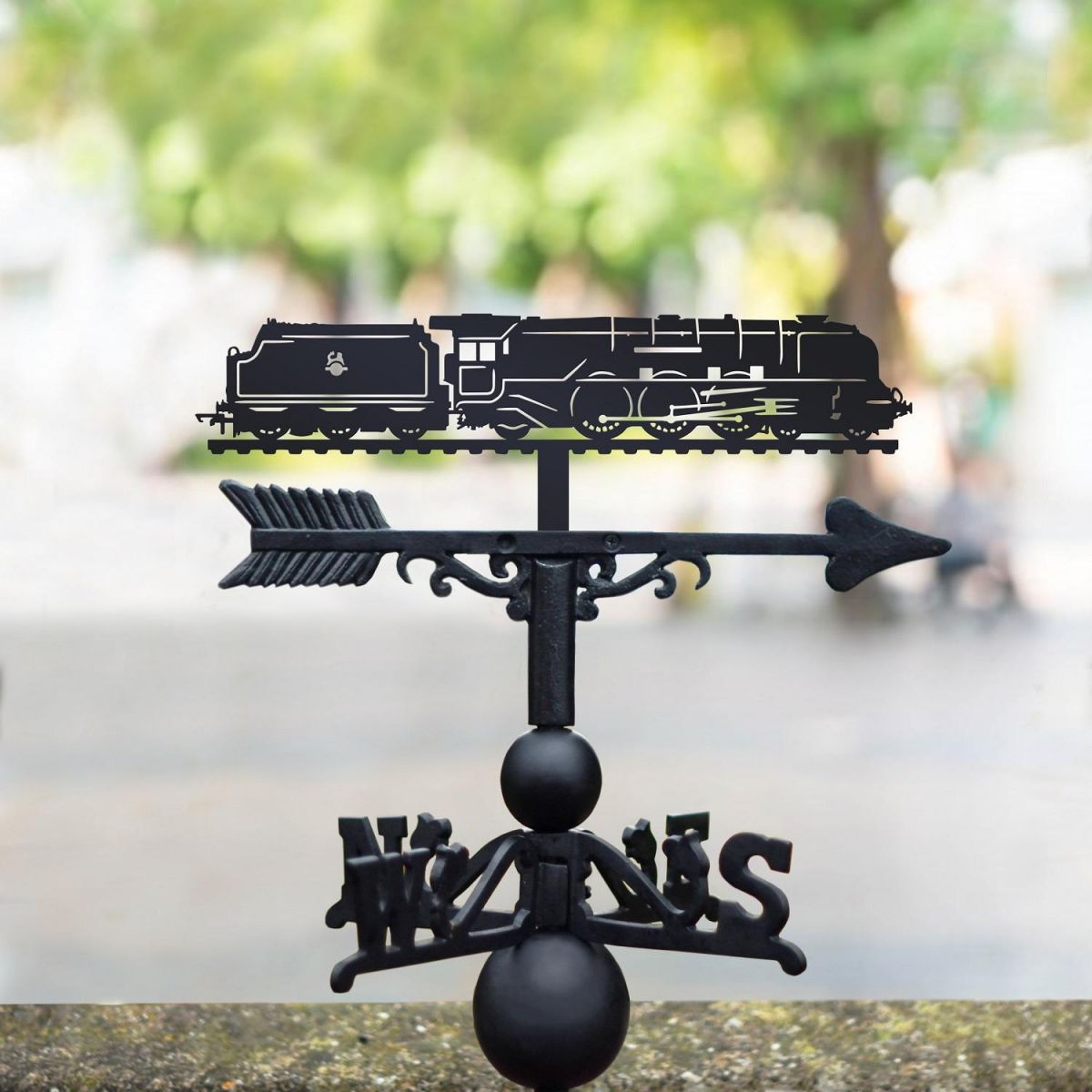 Black Weathervane of LMS Duchess Class