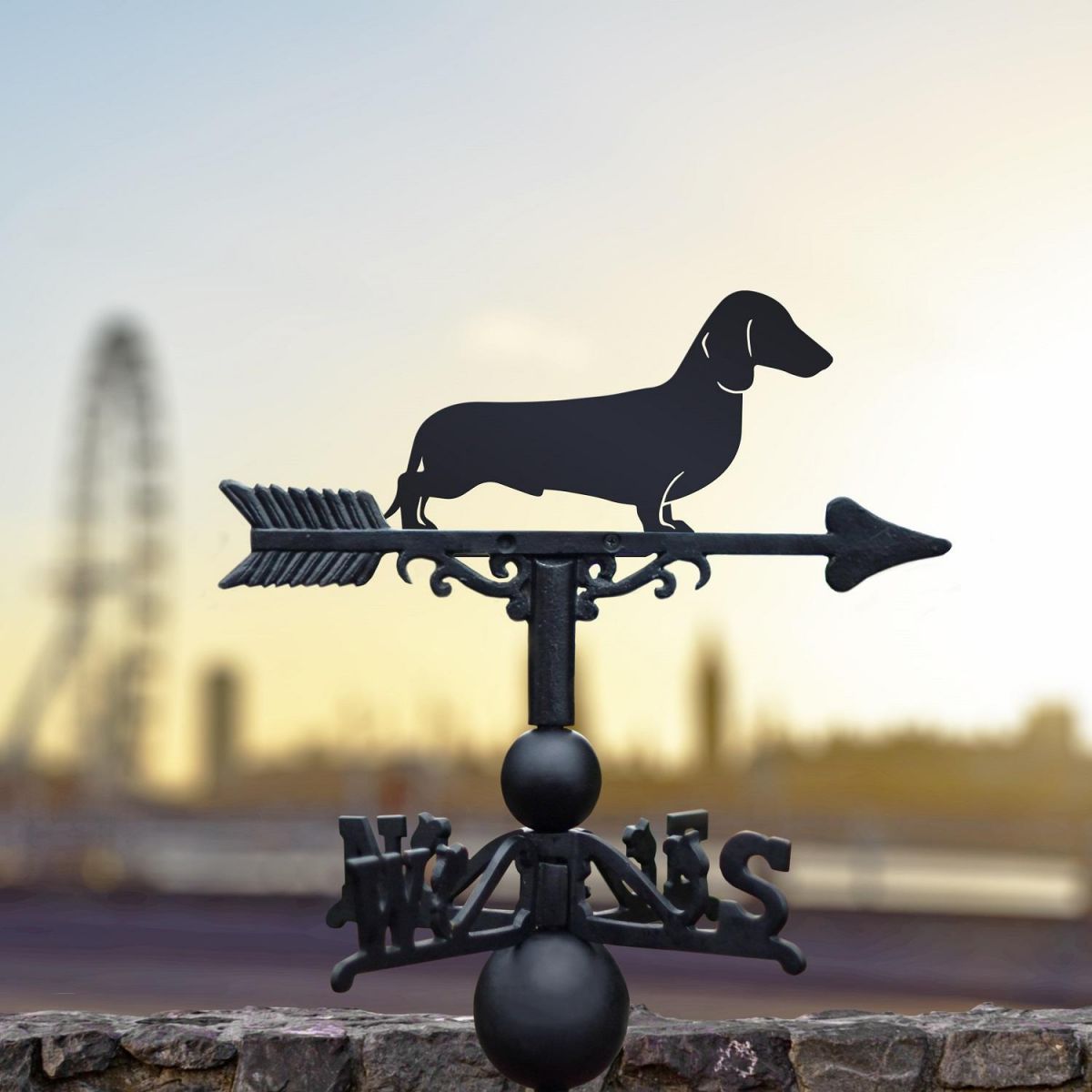 Dachshund Design on Weathervane Dachshund Design on Weathervane