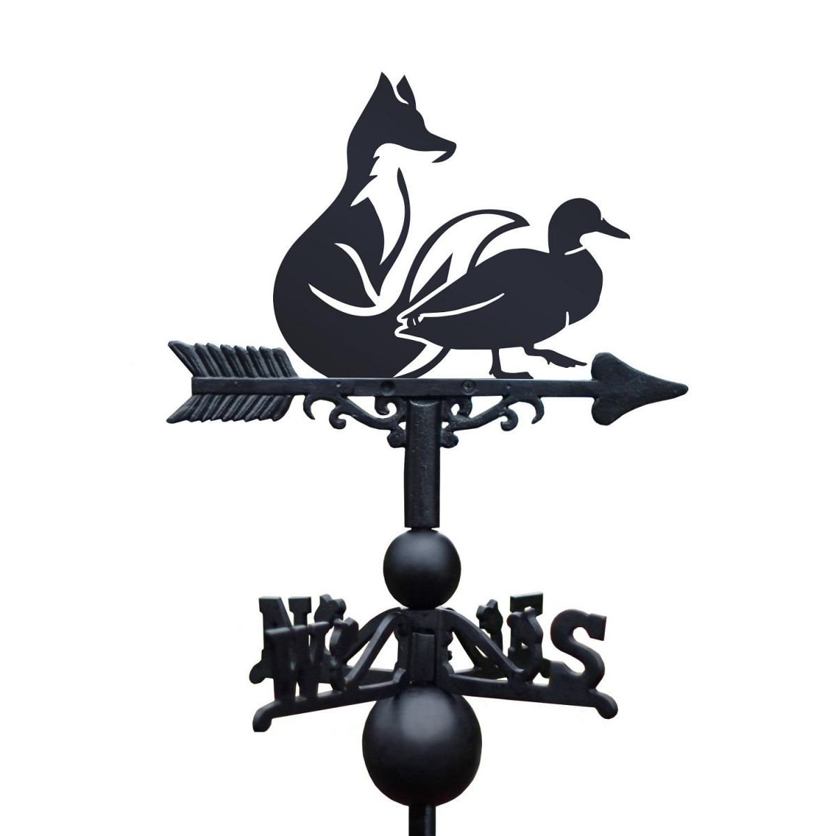 The Fox & Duck Weathervane  The Fox & Duck Weathervane