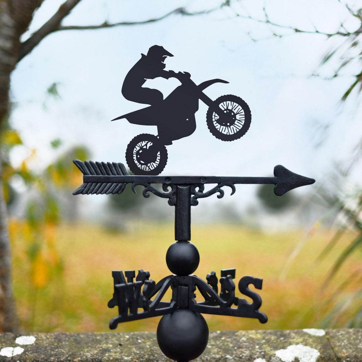 Dirt Bike Weathervane Dirt Bike Weathervane