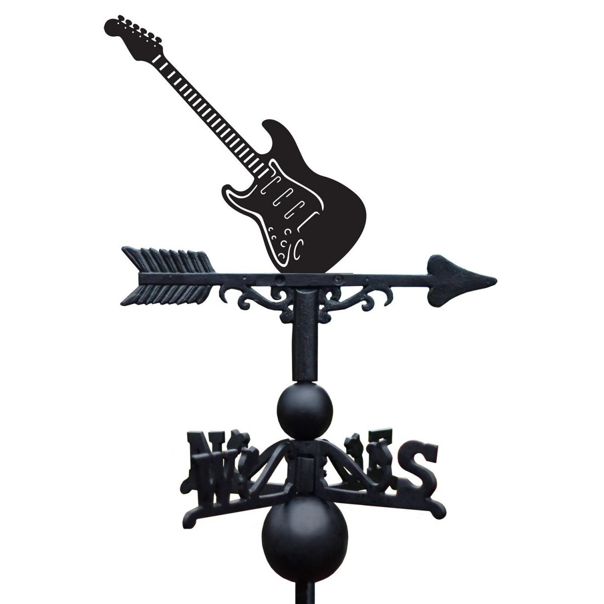 Electric Guitar Weathervane 