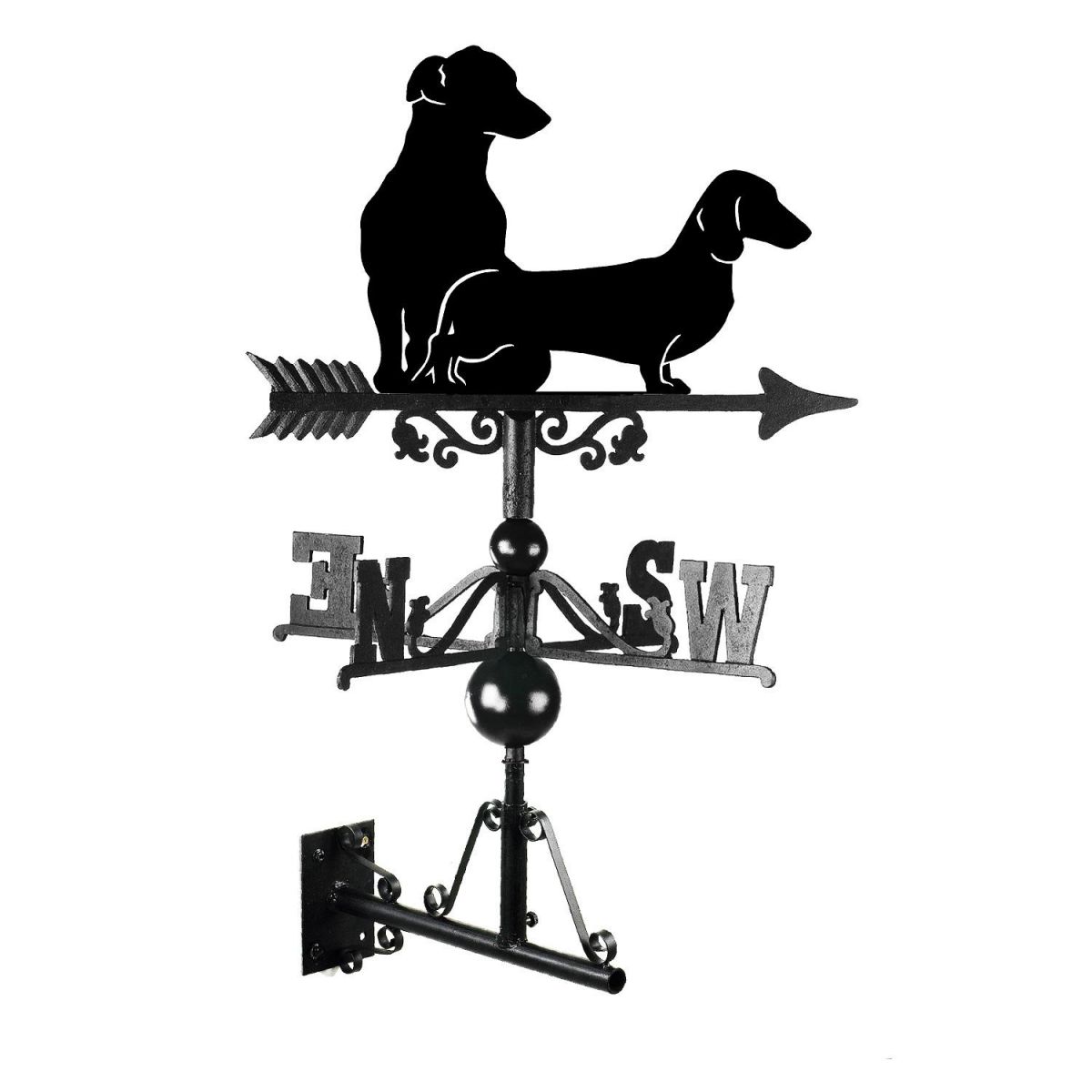 "Dachshund & Jack Russel" Weathervane  "Dachshund & Jack Russel" Weathervane