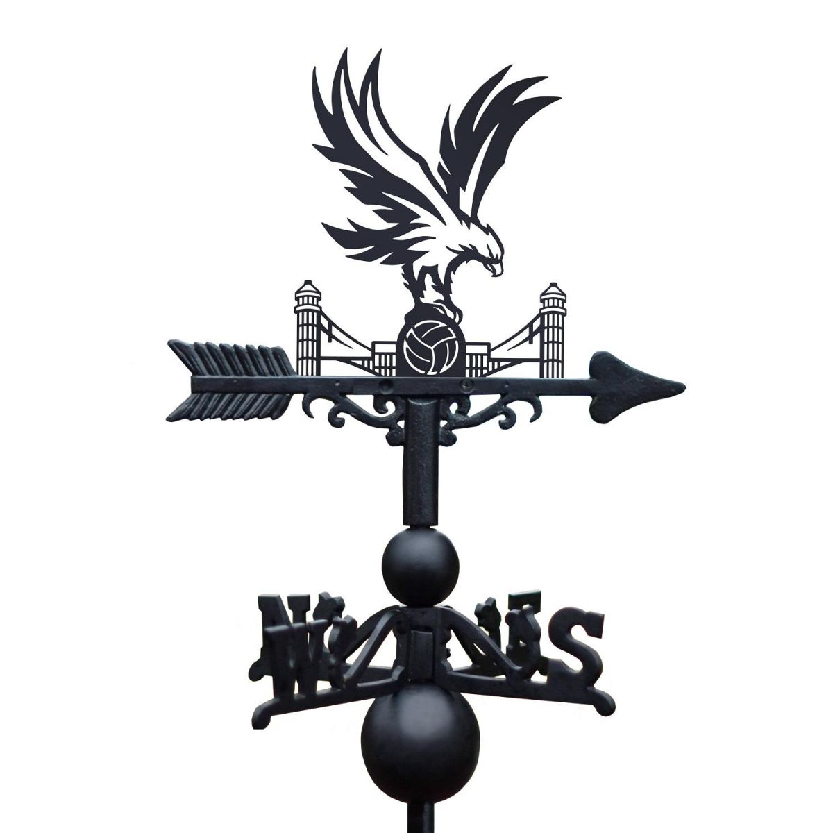 "The Eagles" Weathervane in Full 