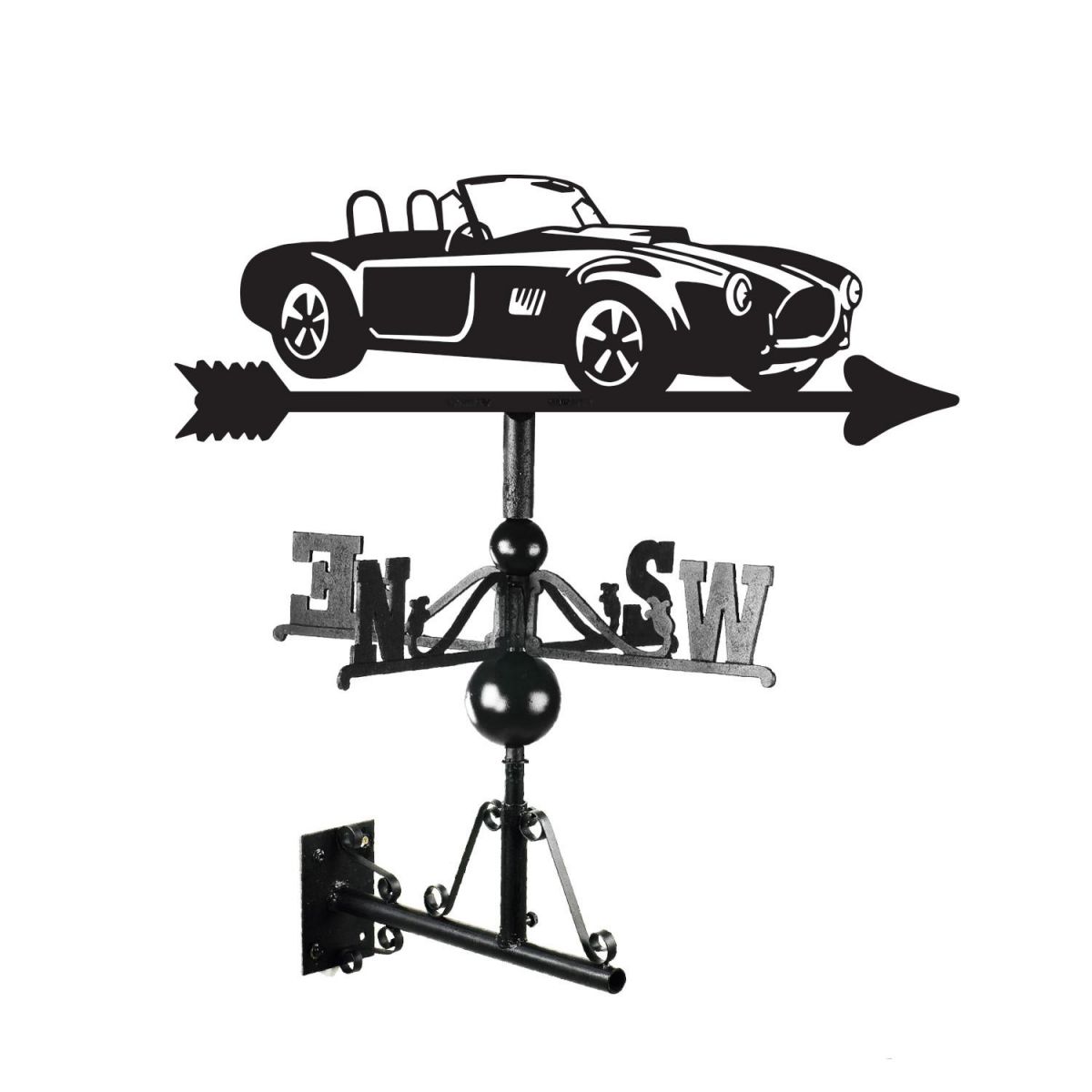 AC Cobra Weathervane Mounted