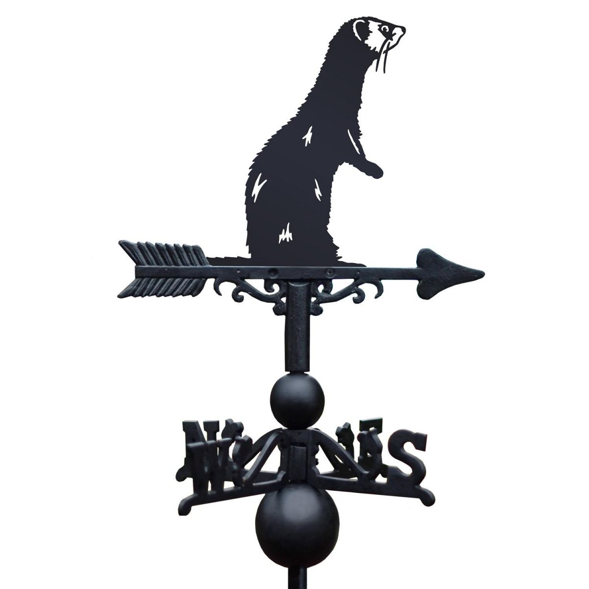 Standing Ferret Weathervane 