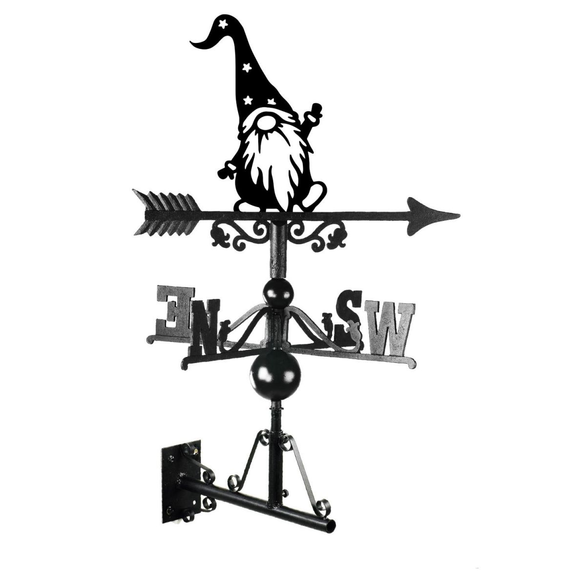 Gonk with Star Hat Weathervane Mounted