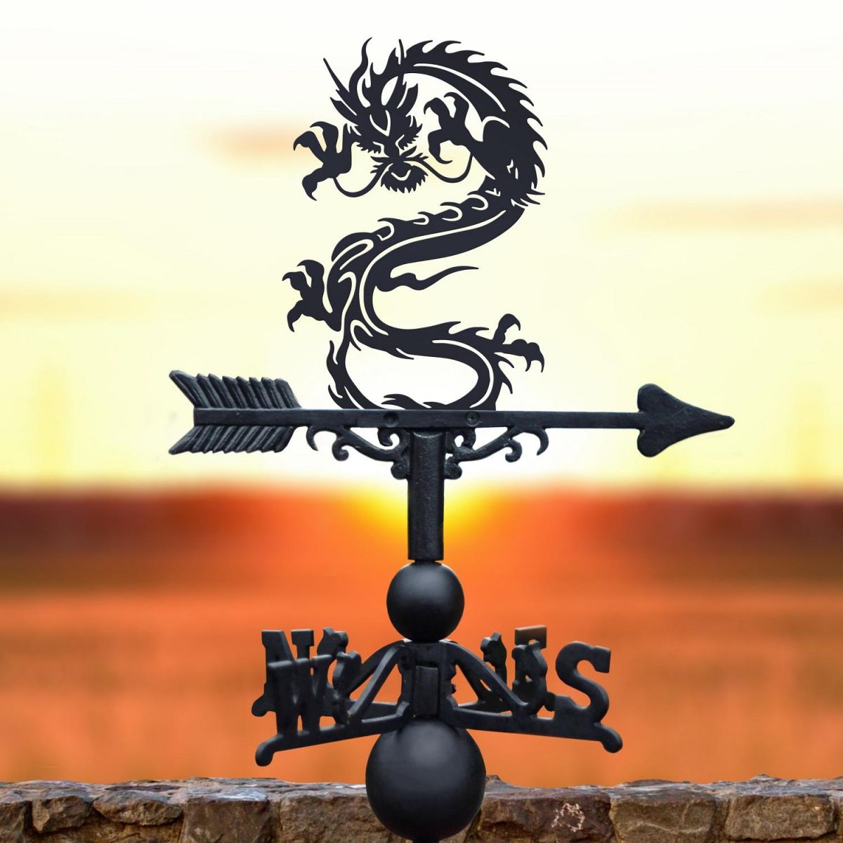 Oriental Dragon Weathervane  Oriental Dragon Weathervane