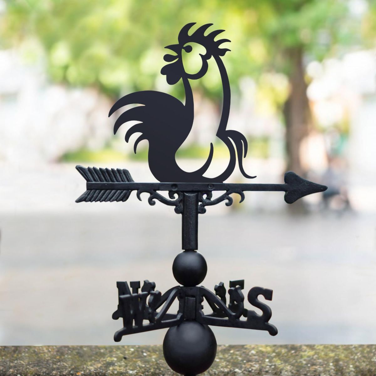 Cock"rel Weathervane in Location Cock"rel Weathervane in Location