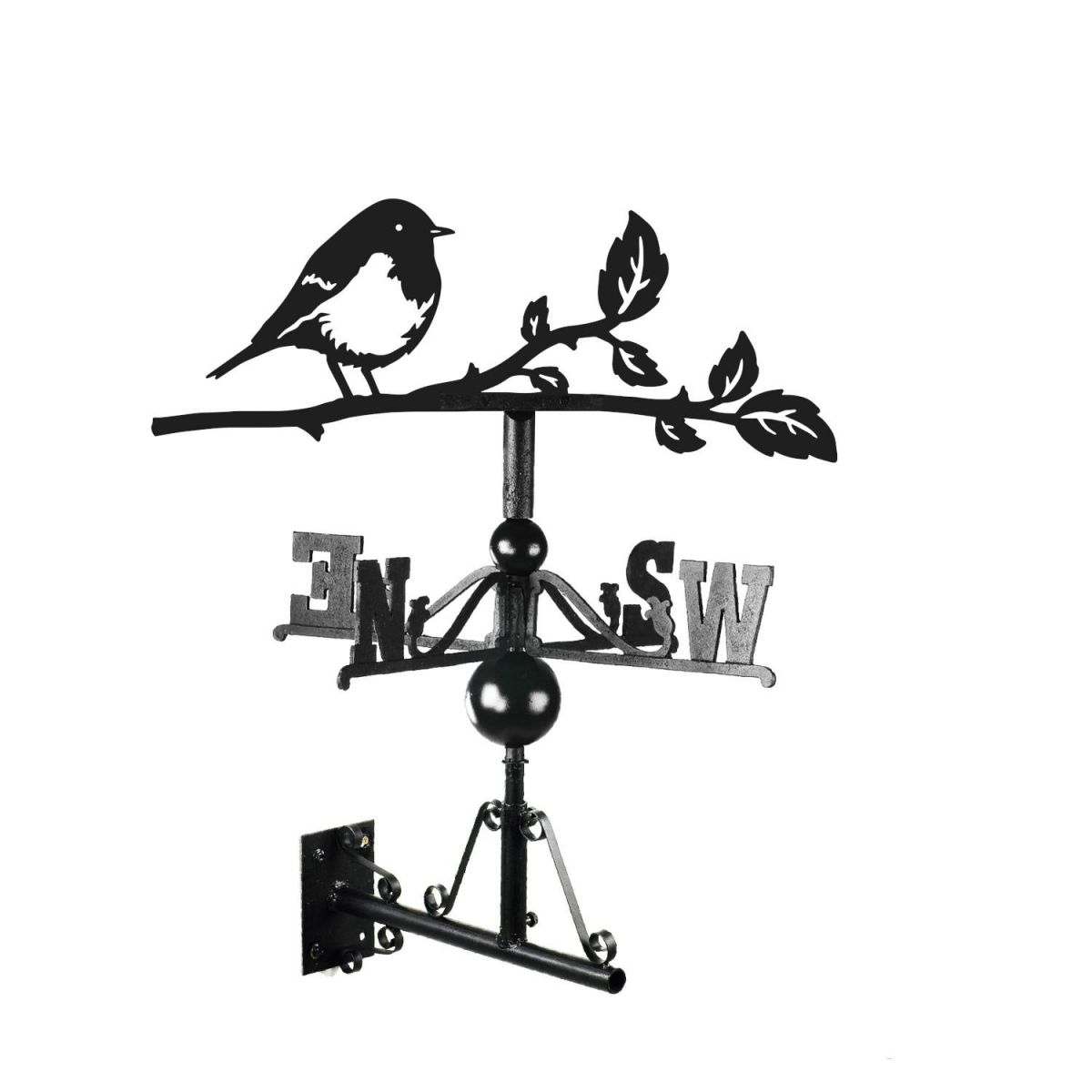 Robin Weathervane Mounted