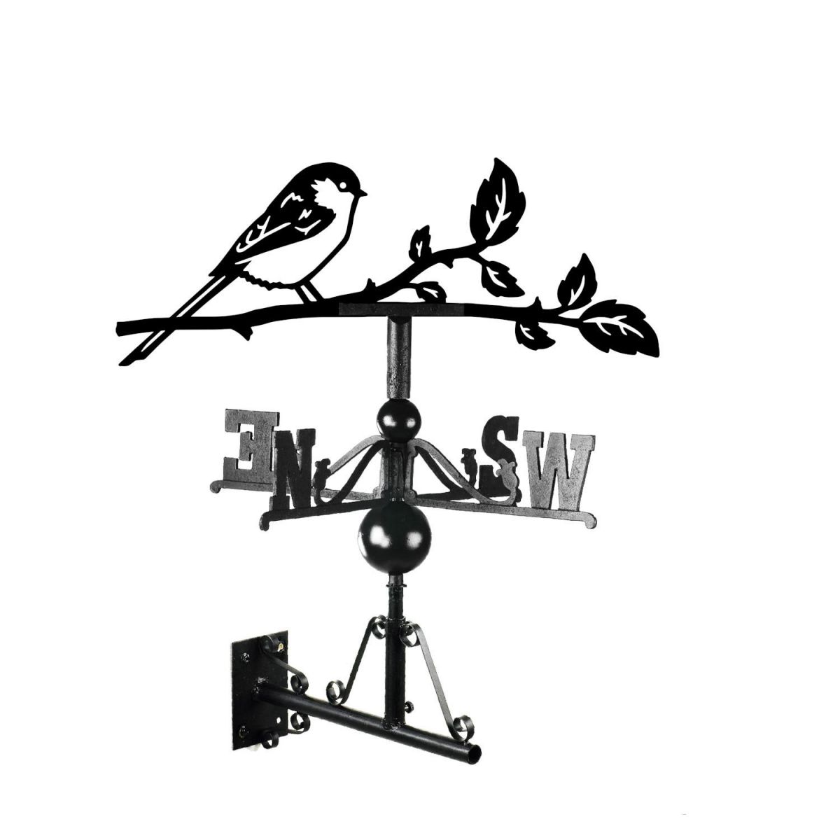 Long-Tailed Tit Weathervane Mounted