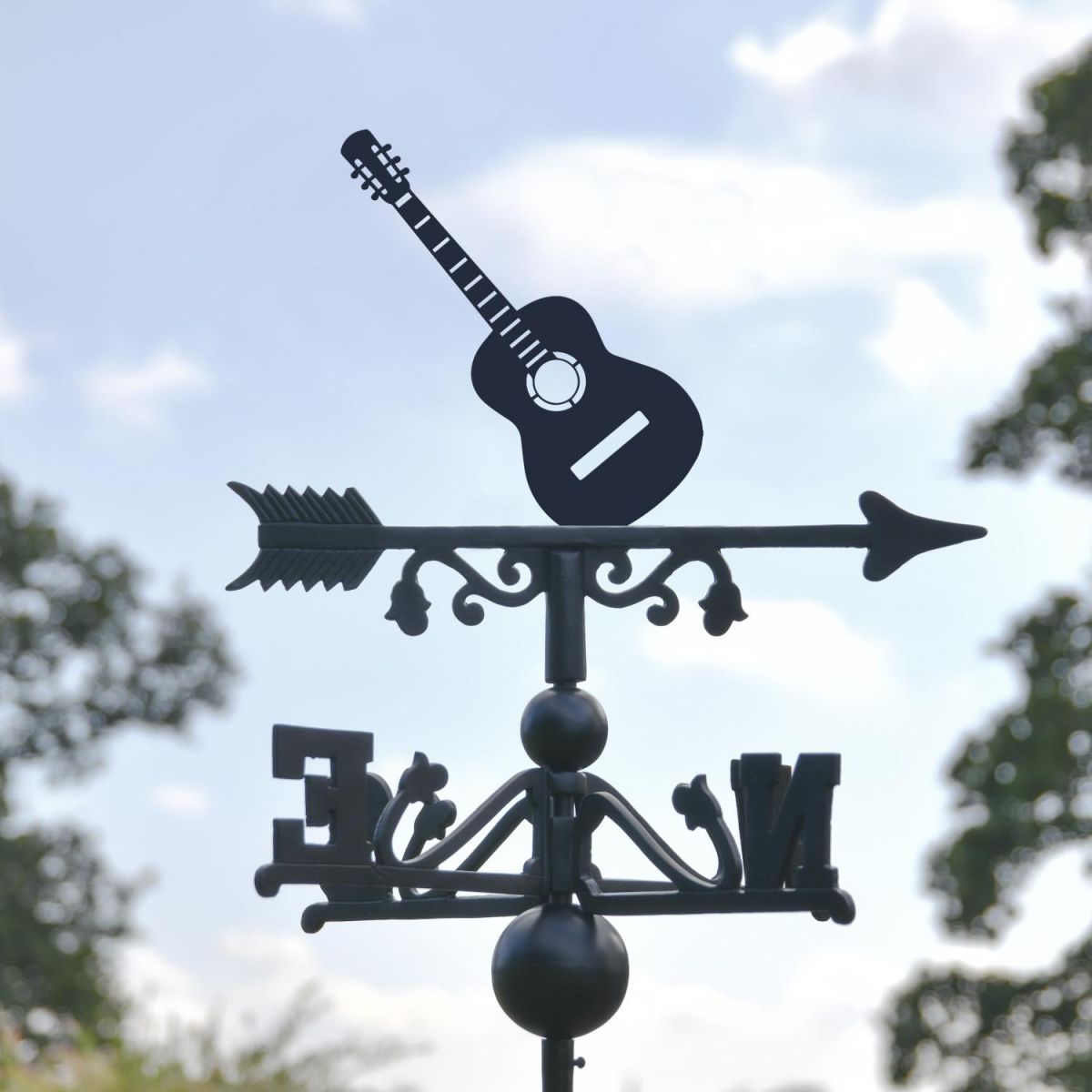 Close-Up of Guitar Topper