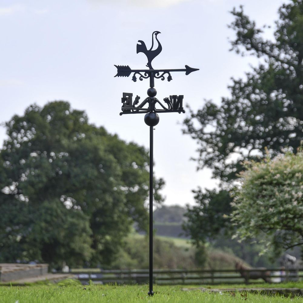 Contemporary Cockerel Standing Weathervane