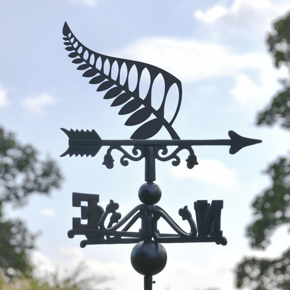 Close-Up of New Zealand Fern Topper