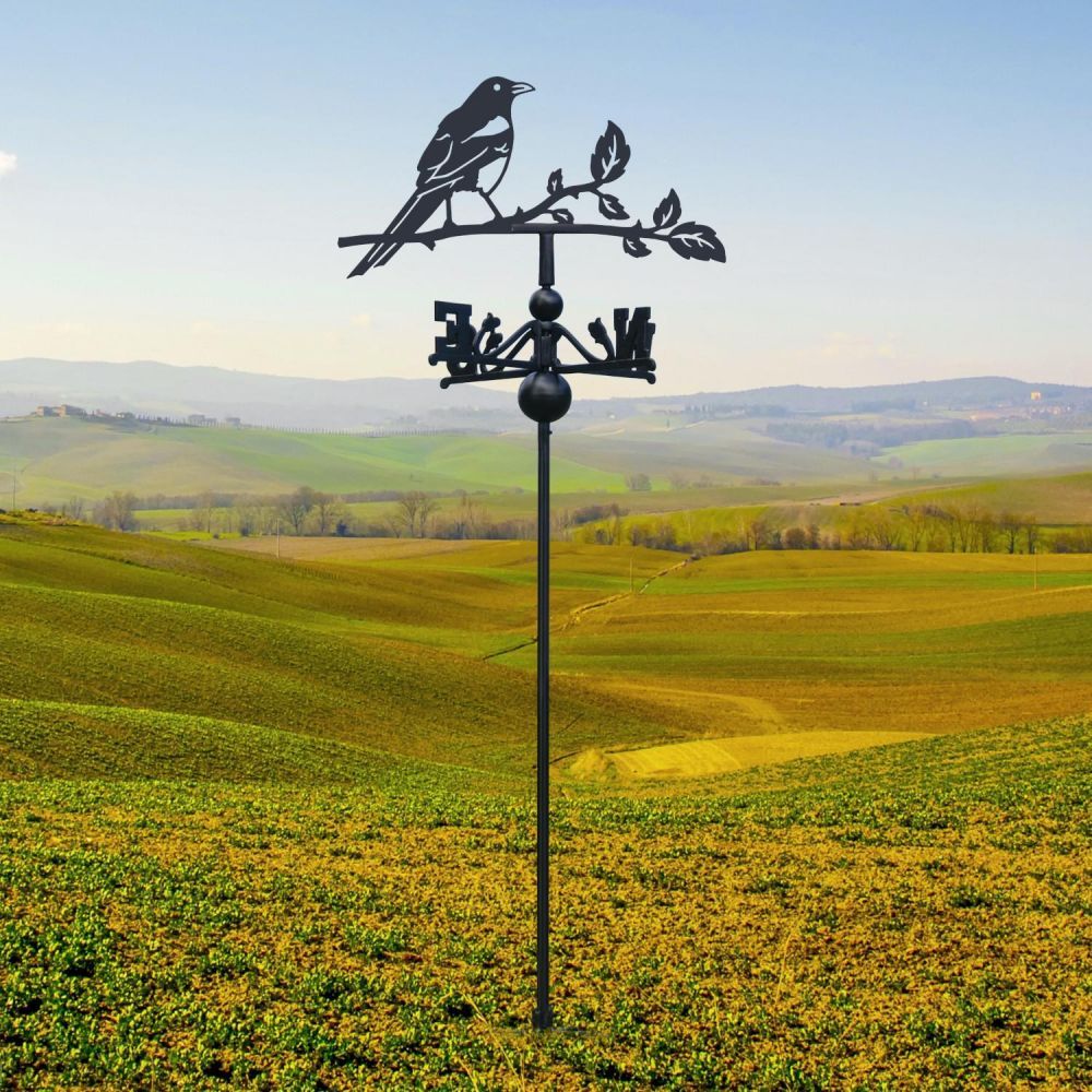 Magpie Free Standing Weathervane Magpie Free Standing Weathervane
