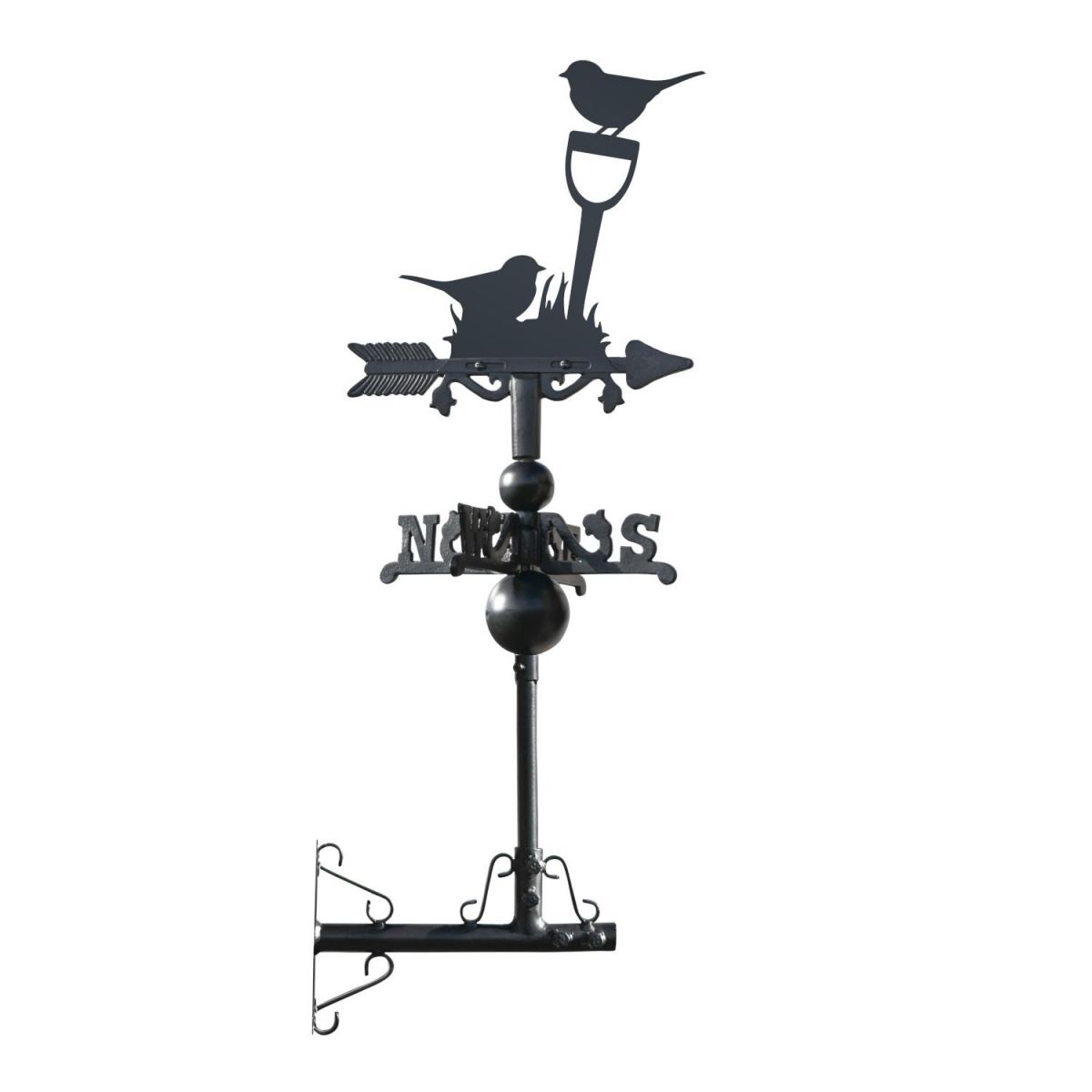 Pair of Robins on Mini Weathervane