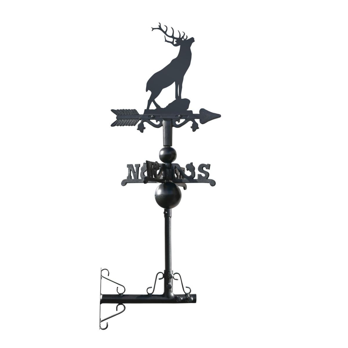 Mounted Stag on Mini Weathervane