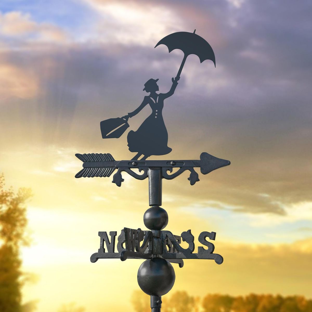 Mary Poppins Miniature in the SunSet