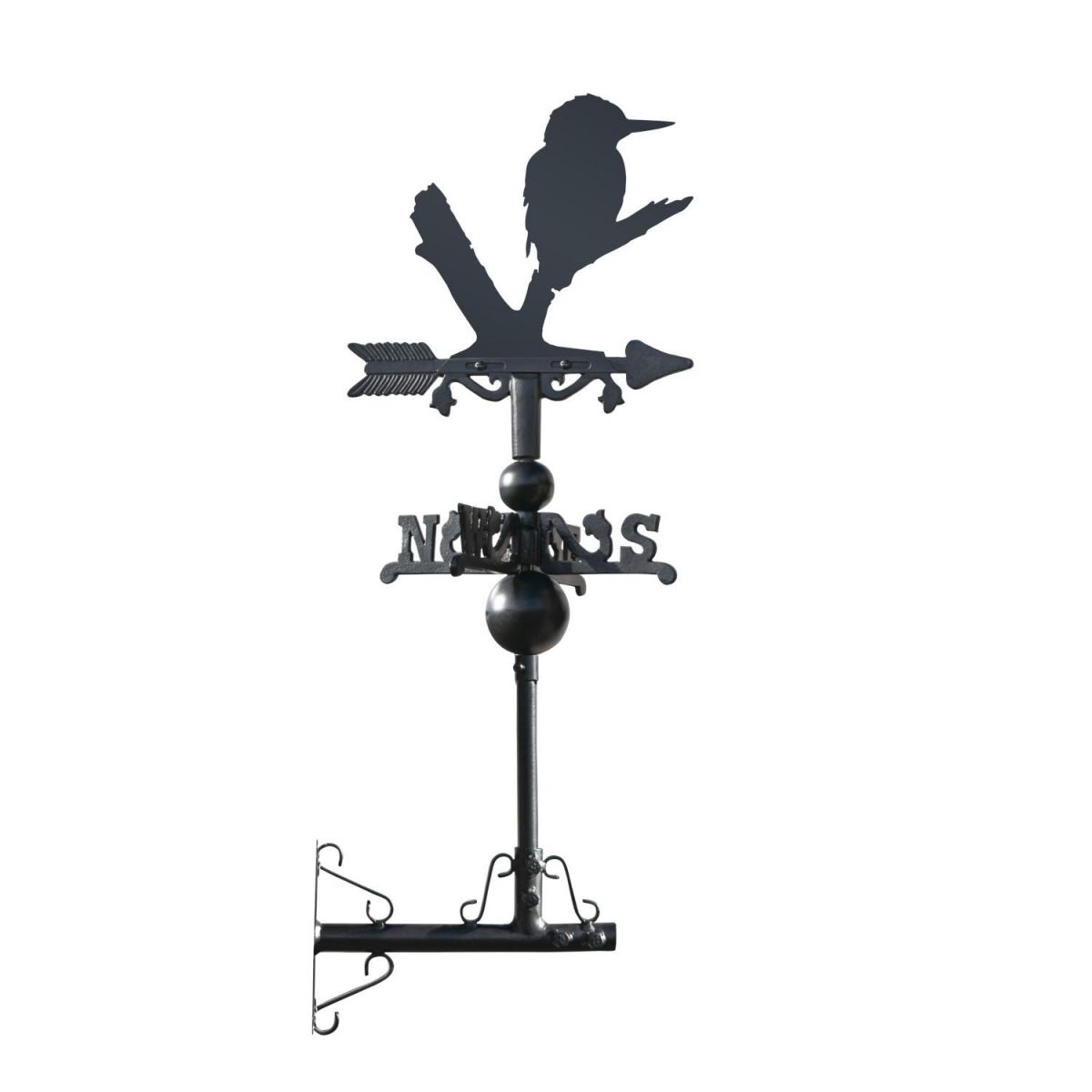 Mounted Kingfisher on Mini Weathervane