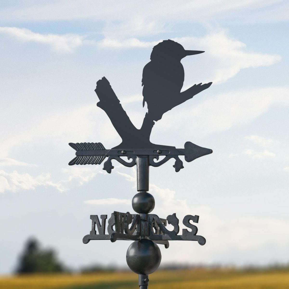 Kingfisher on Miniature Weathervane 