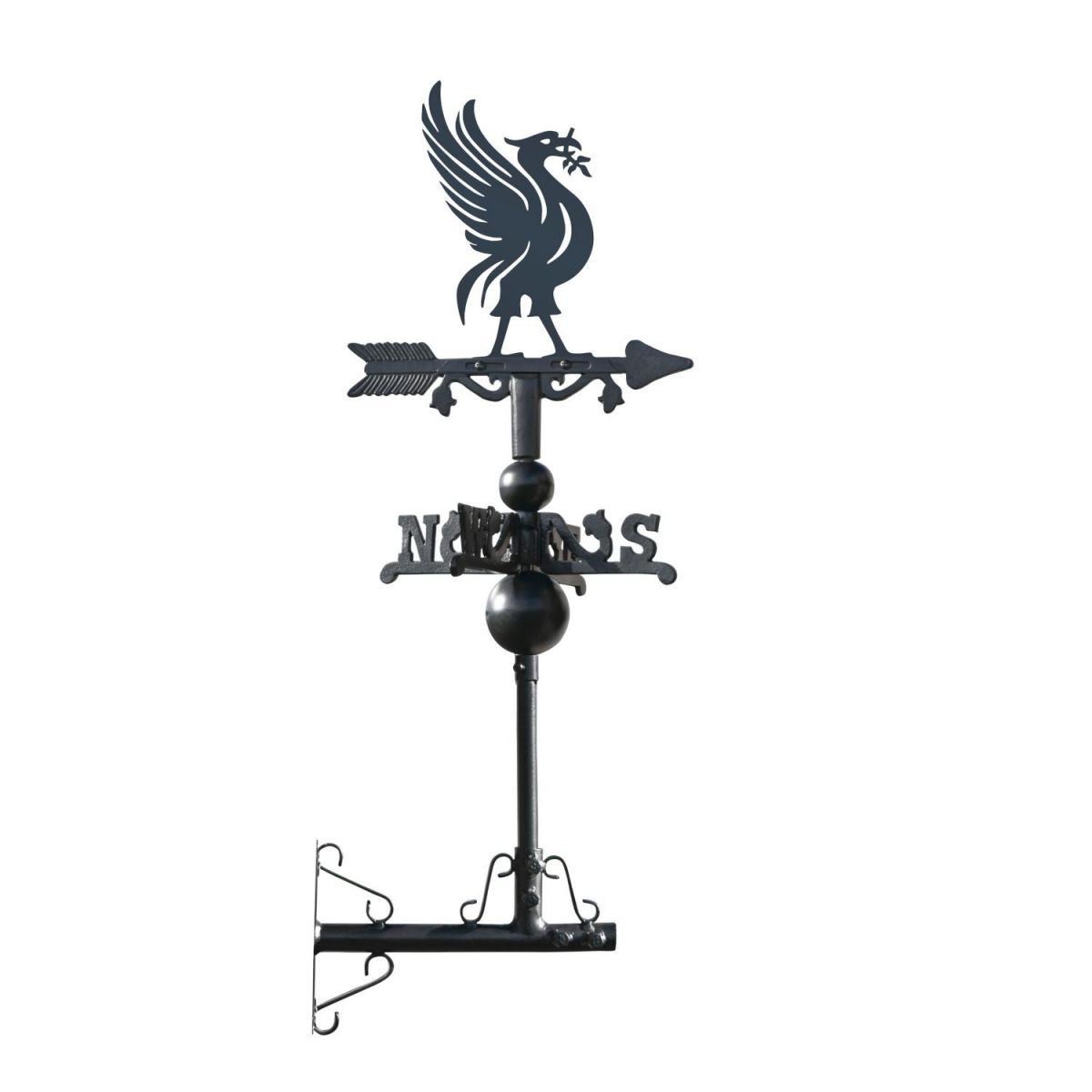Mounted Liver Bird on Mini Weathervane Mounted Liver Bird on Mini Weathervane
