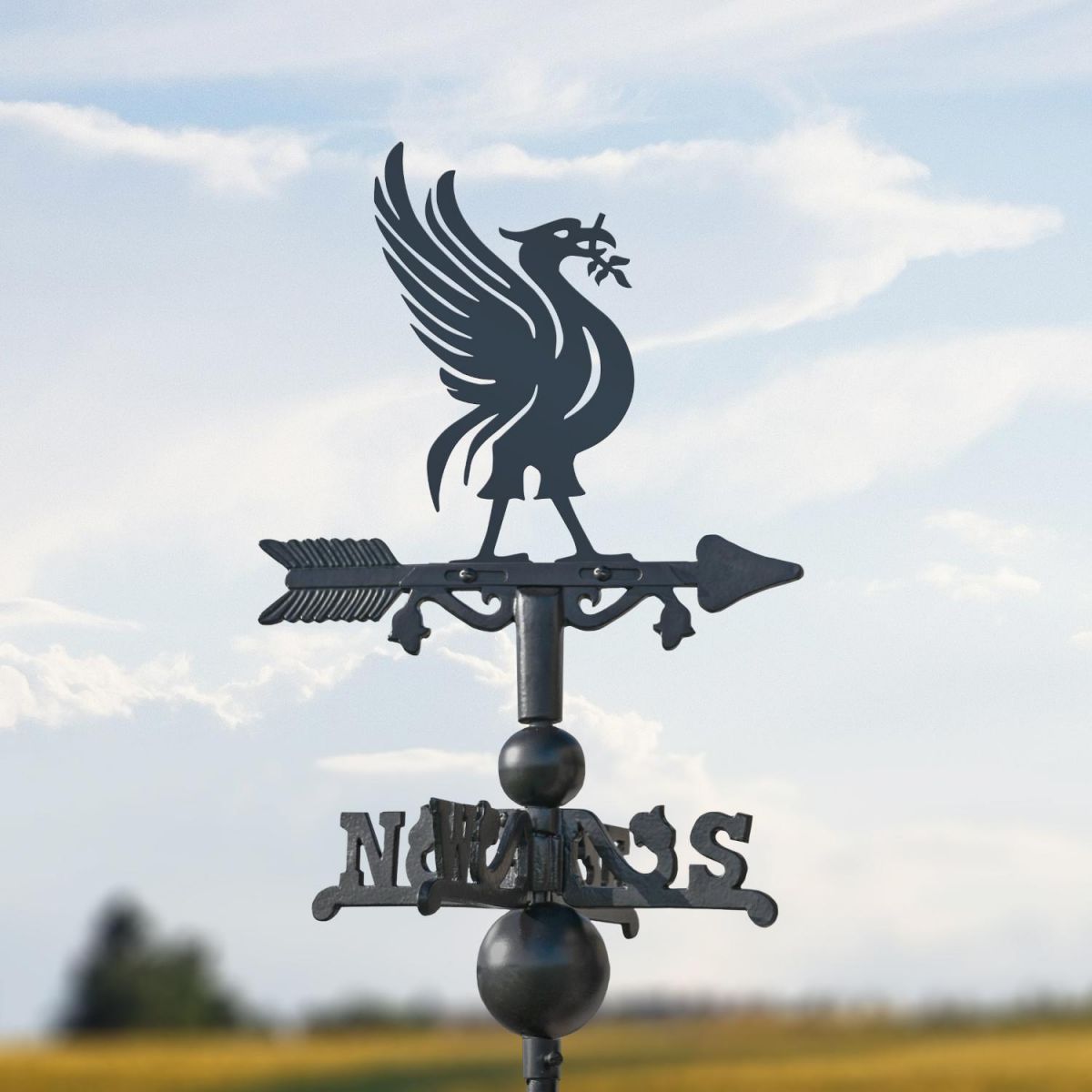 Liver Bird on Miniature Weathervane Liver Bird on Miniature Weathervane