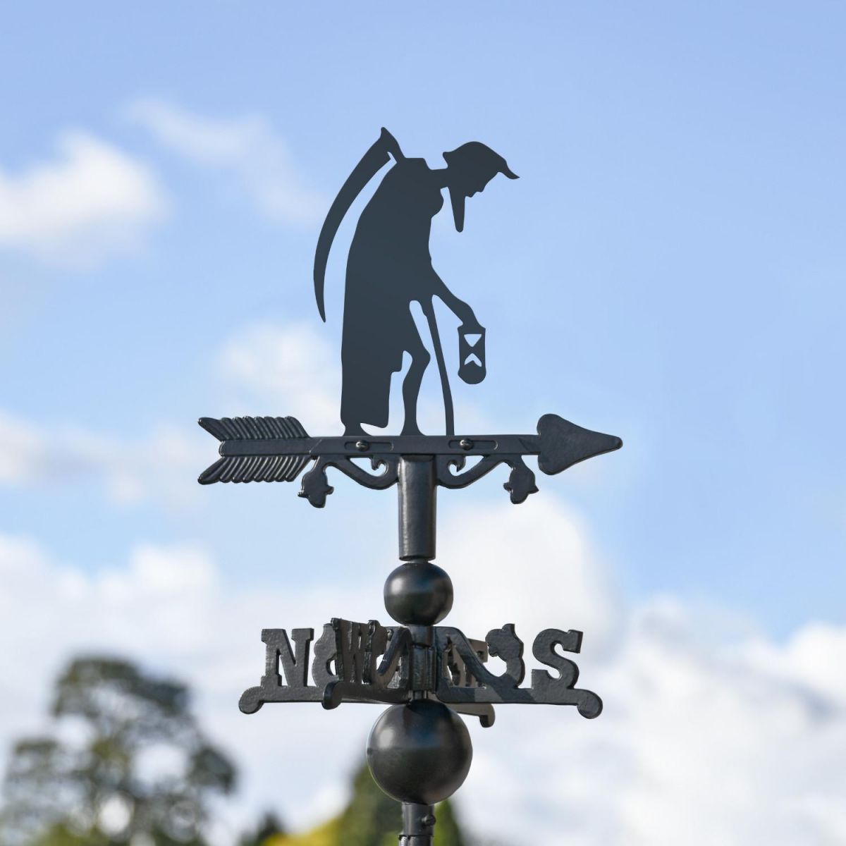 Mini Weathervane with Old Father Time