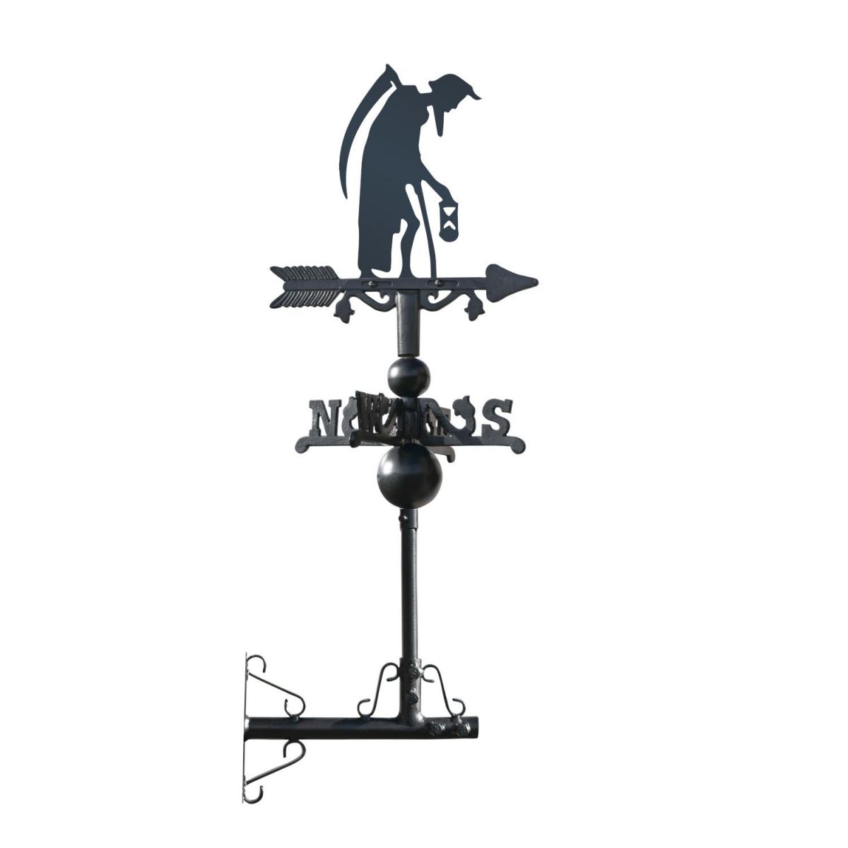 Mounted Old Father Time on Mini Weathervane