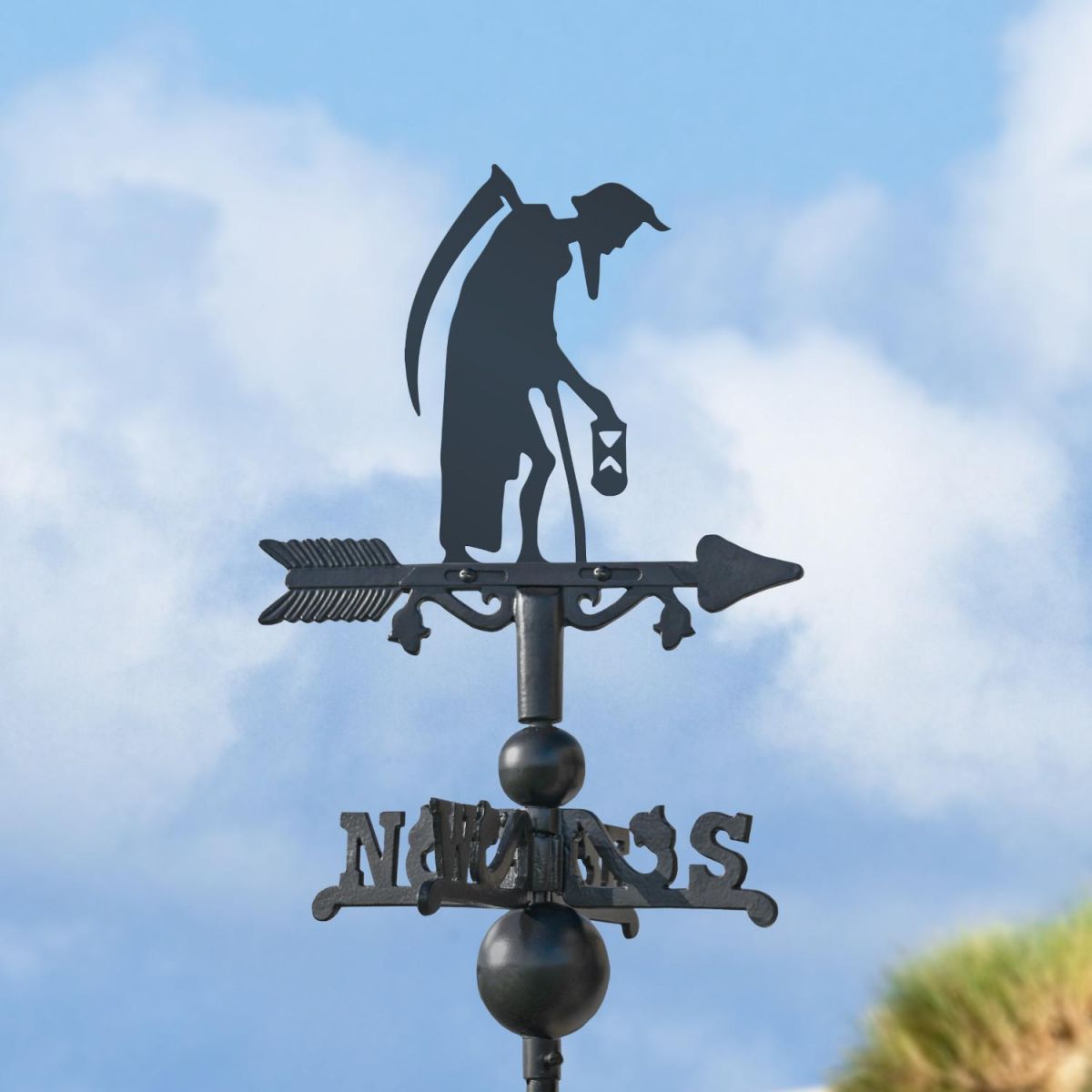 Miniature Weathervane with Old Father Time