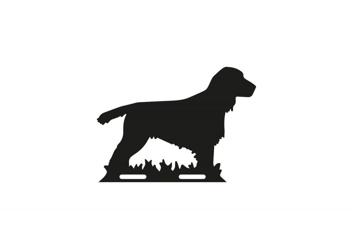 Close-Up of Cocker Spaniel Topper for Miniature Weathervane Close-Up of Cocker Spaniel Topper for Miniature Weathervane