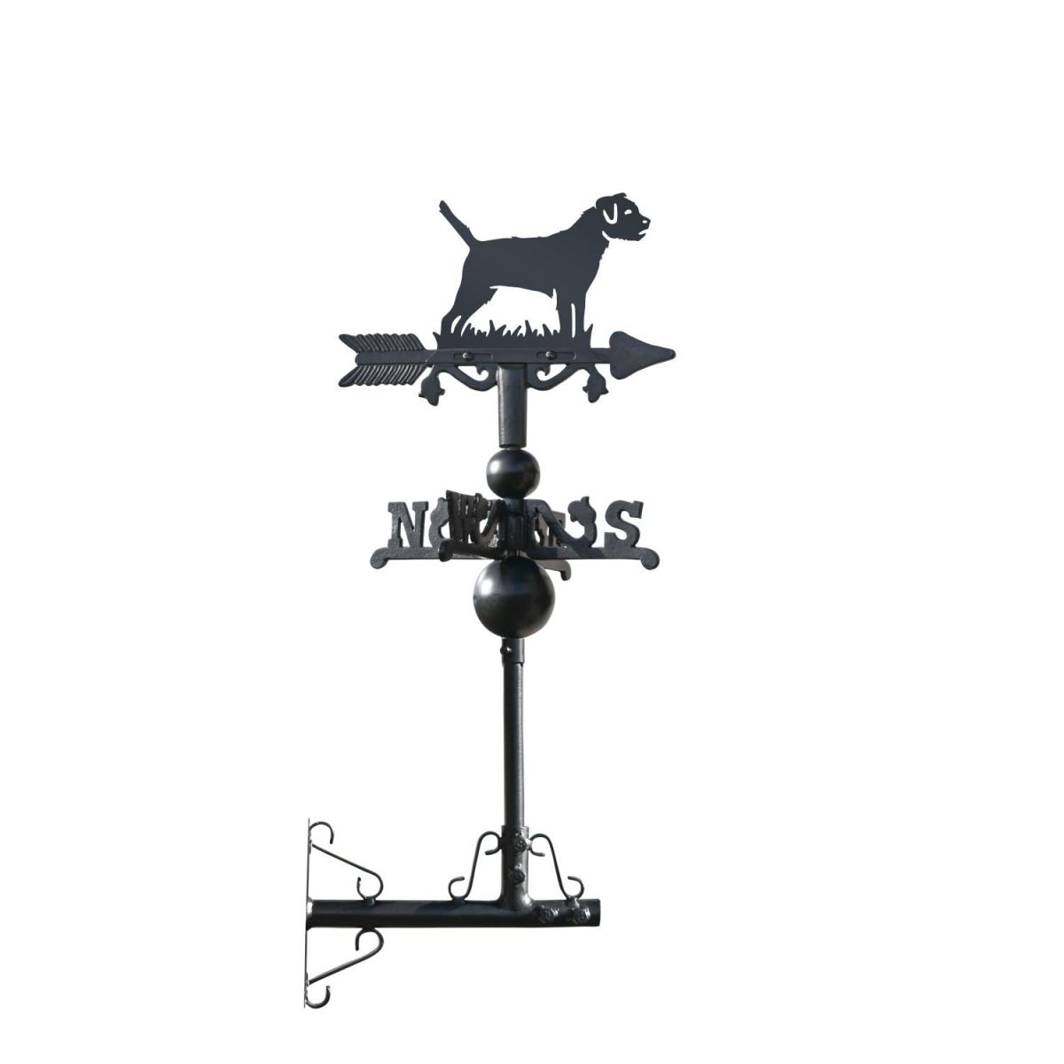Border Terrier on Mini Weathervane Border Terrier on Mini Weathervane