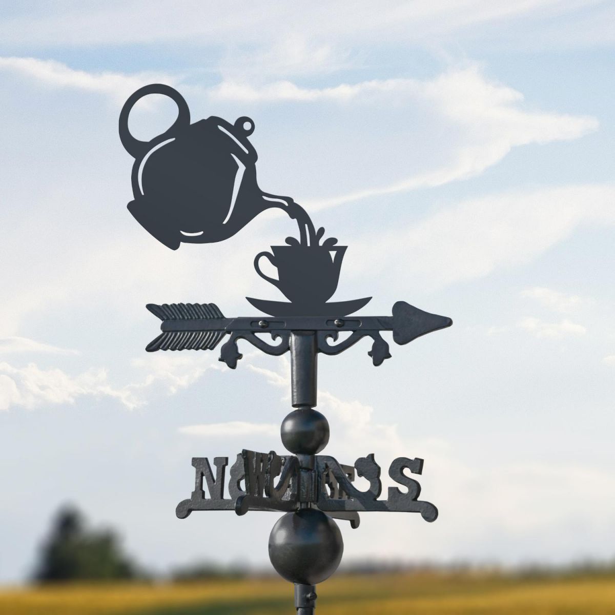 Kingfisher on Miniature Weathervane Kingfisher on Miniature Weathervane