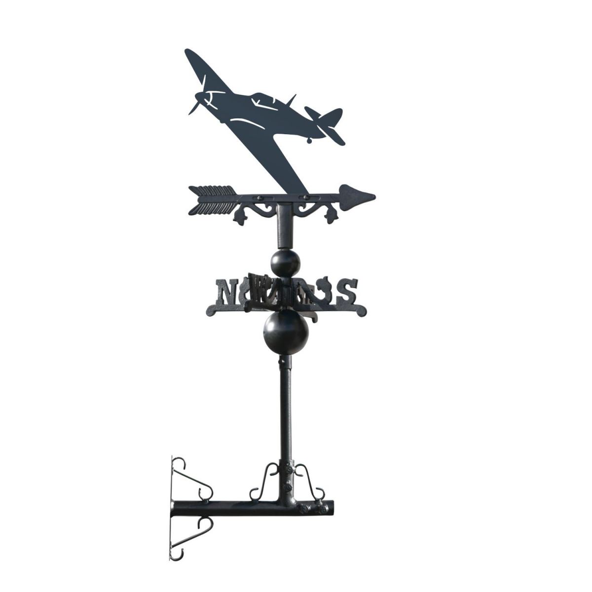 Mounted Hurricane Aircraft on Mini Weathervane