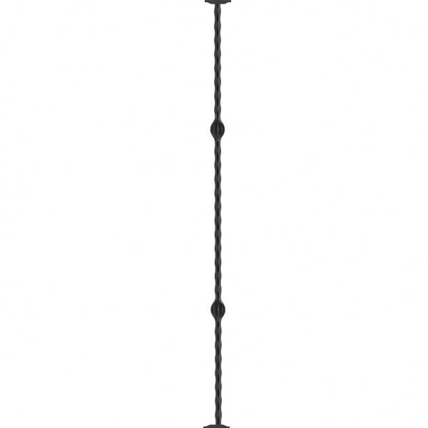 "Penton" Hammered Spindle with Double Eyelets 